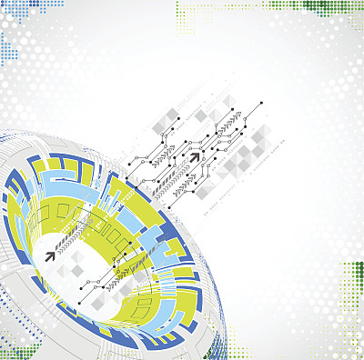 抽象的技术背景。图片下载