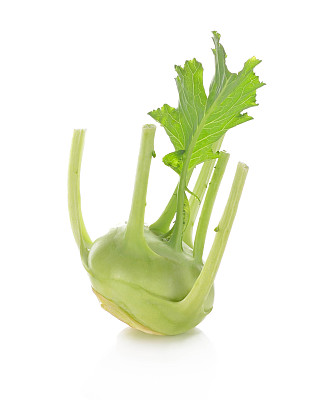白色背景上孤立的大头菜图片下载
