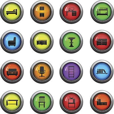 家具简单的图标图片下载