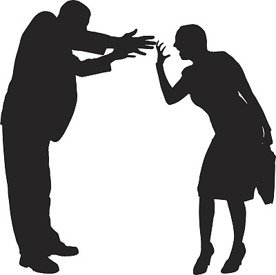 矢量剪影的人。图片下载