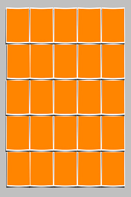 橙色图像拼图图片下载