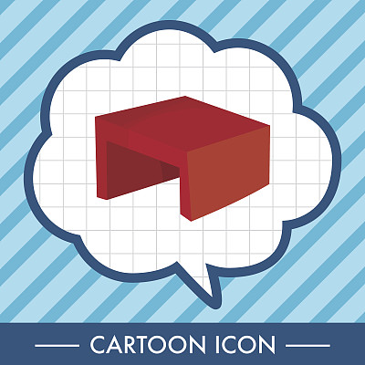 家具主题桌桌元素向量，eps图片下载