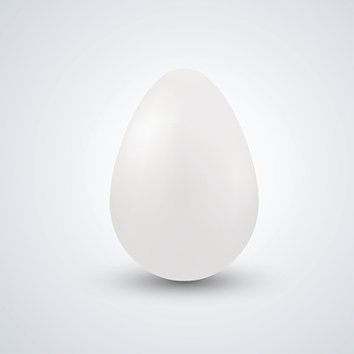 向量现代复活节彩蛋上的白色图片下载