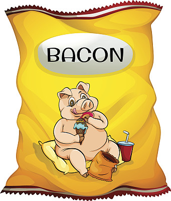 一包培根片图片下载