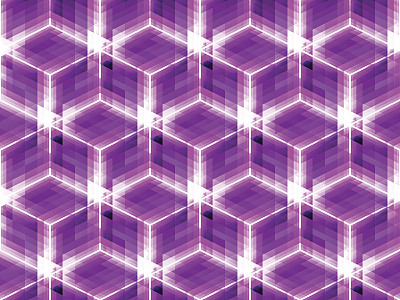 抽象几何等距矢量无缝图案背景图片下载