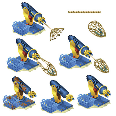 夹篮，自动夹紧装置图片下载