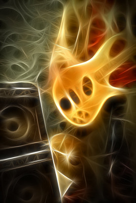 插图的吉他图片下载