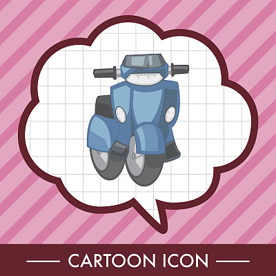 交通汽车主题元素向量，eps图片下载