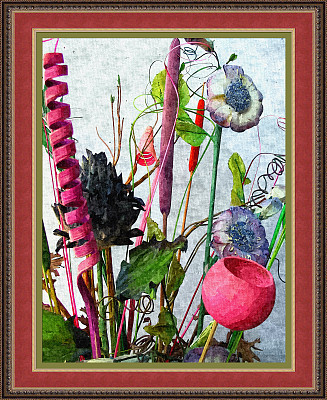 干花、人造花(画法)图片下载