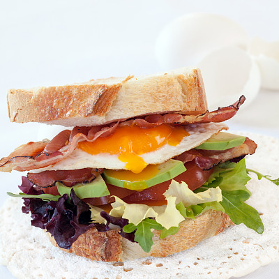 三明治和鸡蛋图片下载