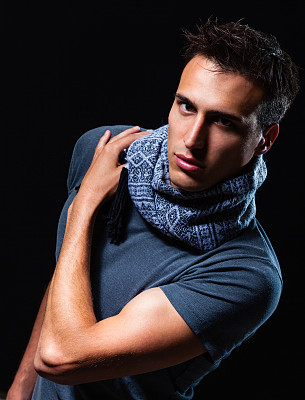 年轻的男模图片下载