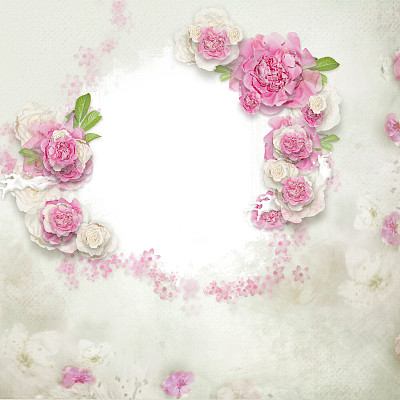 花的框架图片下载