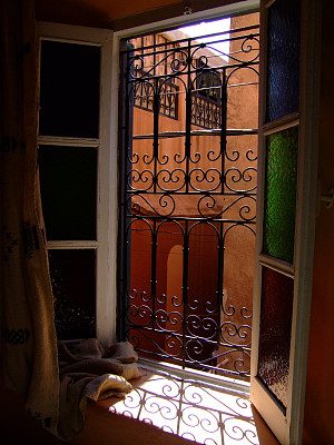 摩洛哥的窗口图片下载