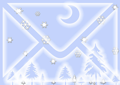 冬天的信封图片下载