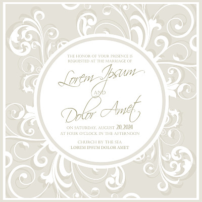 婚礼请柬和保存日期卡片图片下载