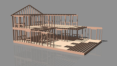 房子框架图片下载