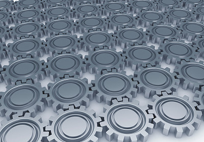 世界秩序建立在齿轮机械上图片下载