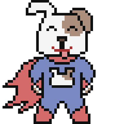 矢量像素艺术卡通图片下载
