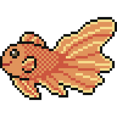 矢量像素艺术卡通图片下载