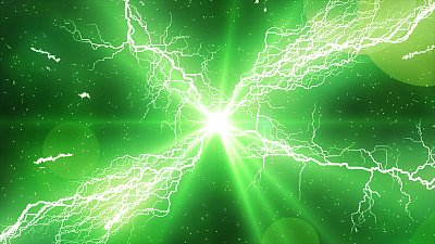 闪电和闪光粒子效应图片下载