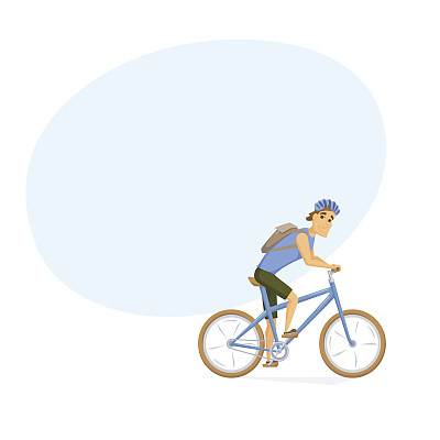 山地自行车骑行者图片下载