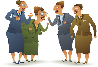 争吵的女性图片下载