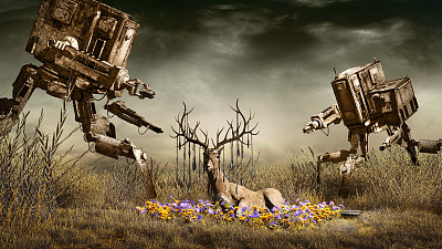 最后一个鹿图片下载