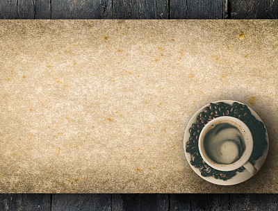 棕色的白纸图片下载