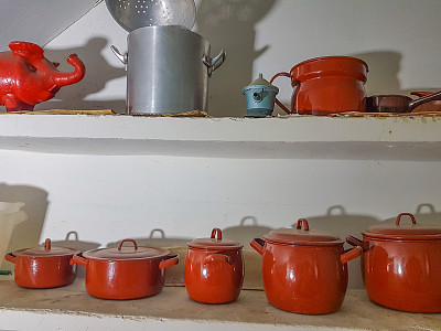 旧厨房锅图片下载