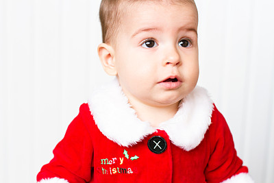 圣诞小孩漂亮的肖像图片下载