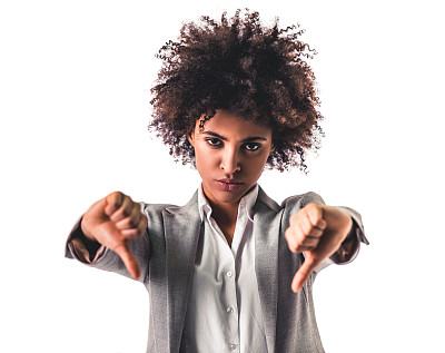 美国黑人女商人图片下载