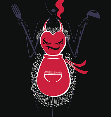 有趣的红裙图片下载