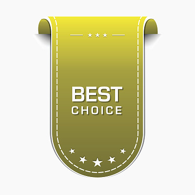 最佳选择黄色矢量图标设计图片下载