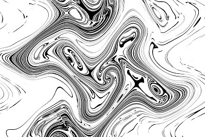 黑白抽象画图片下载