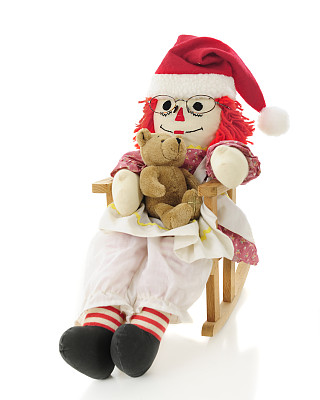 圣诞老人布娃娃图片下载