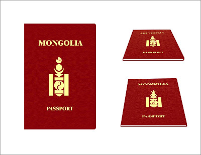 蒙古的护照图片下载