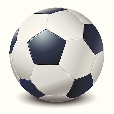 深蓝色流苏足球图片下载