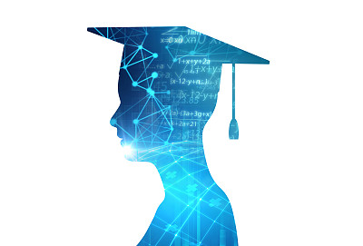 虚拟人体轮廓的三维渲染技术背景插图图片下载