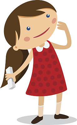 插图做梦的女孩图片下载