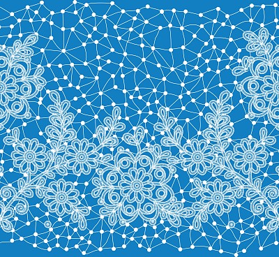 插图花边图案冬季图片下载