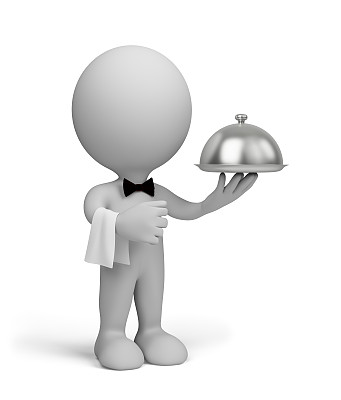 服务员图片下载