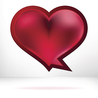 心演讲泡沫。+ EPS8图片下载