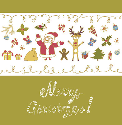 圣诞贺卡图片下载