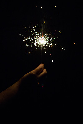 黑色背景上的孟加拉灯图片下载