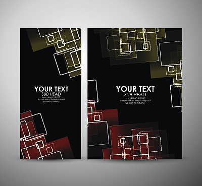 抽象广场与空间、宣传册或商业卷的设计。图片下载