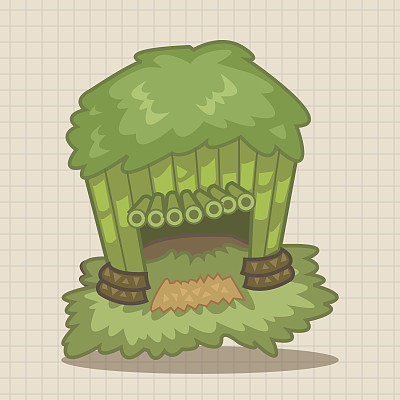 建筑设计屋的主题元素，eps图片下载