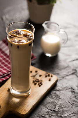 美味的冰咖啡图片下载