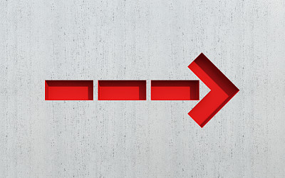 红色箭头表示方向图片下载