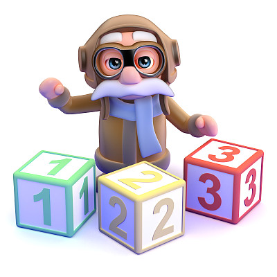 3d航空飞行员教数学图片下载