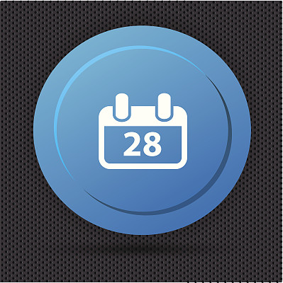 日历按钮,向量图片下载